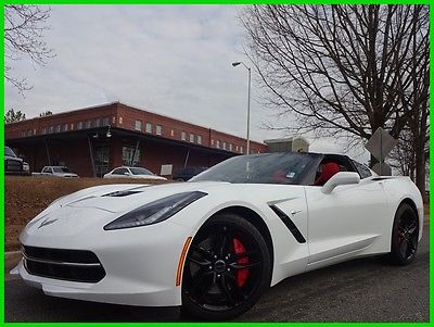 2015 Chevrolet Corvette ONE OWNER CLEAN CARFAX WE FINANCE TRADES WELCOME V8 AUTOMATIC ONSTAR BOSE SOUND COMPETITION SEATS Z51 CARBON FIBER DUAL CLIMATE