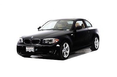 2012 BMW 1-Series 128i 2012 BMW 1 Series 128i 50103 Miles Black 2D Coupe 3.0L I6 DOHC 24V 6-Speed Autom