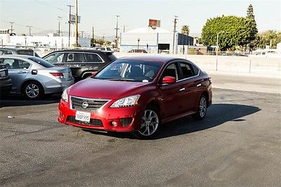 2014 Nissan Sentra SR 2014 Nissan Sentra SR 28462 Miles Red 4D Sedan 1.8L 4-Cylinder DOHC 16V CVT with