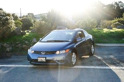 2006 Honda Civic EX 2006 Honda Civic EX 108247 Miles Blue 2D Coupe 1.8L I4 SOHC 16V i-VTEC 5-Speed M