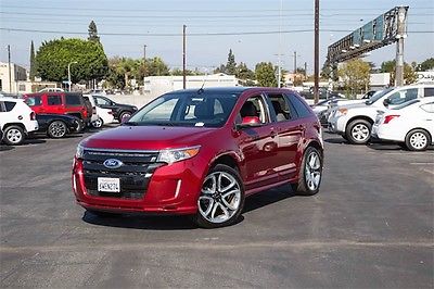 2013 Ford Edge Sport 2013 Ford Edge Sport 40333 Miles Red 4D Sport Utility 3.7L V6 Ti-VCT 24V 6-Speed