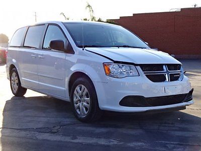 2016 Dodge Grand Caravan SE 2016 Dodge Grand Caravan SE Damaged Clean Title Only 5K Miles Perfect Project!!