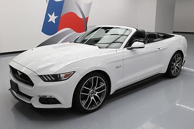 2015 Ford Mustang GT Premium Convertible 2-Door 2015 ford mustang gt prem convertible 5.0 nav 20 s 16 k 375425 texas direct auto