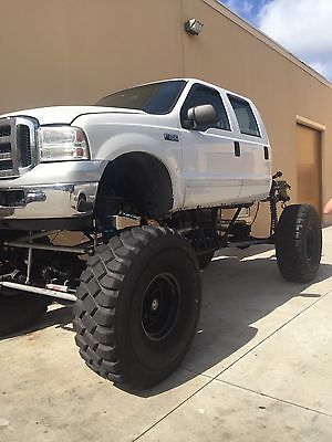 2001 Ford F-250 Lariat Lifted, Rockwell Axles, Street Legal, Monster, Mud Truck, Diesel,