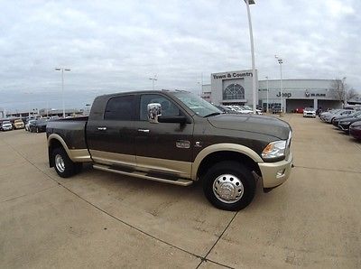 2012 Ram 3500 Laramie Longhorn 2012 Ram 3500 Laramie Longhorn 58,911 Miles Sagebrush Pearlcoat 4D Crew Cab Cumm