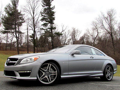 2013 Mercedes-Benz CL-Class 2dr Coupe CL63 AMG RWD MATTE GREY PERFORMANCE DISTRONIC NIGHTVIEW MERCEDES CL63 AMG CL 63 CLEAN DESIGNO