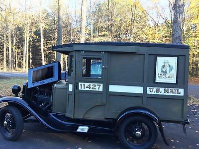 1930 Ford Model A  1930 Ford Model A Mail Truck Restored