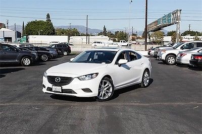 2015 Mazda Mazda6 i 2015 Mazda Mazda6 i 30950 Miles White 4D Sedan SKYACTIVÂ-G 2.5L I4 DOHC 16V 6-S