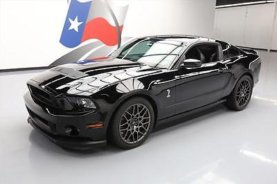 2013 Ford Mustang Shelby GT500 Coupe 2-Door 2013 ford mustang shelby gt 500 svt cobra 6 speed nav 25 k 283388 texas direct