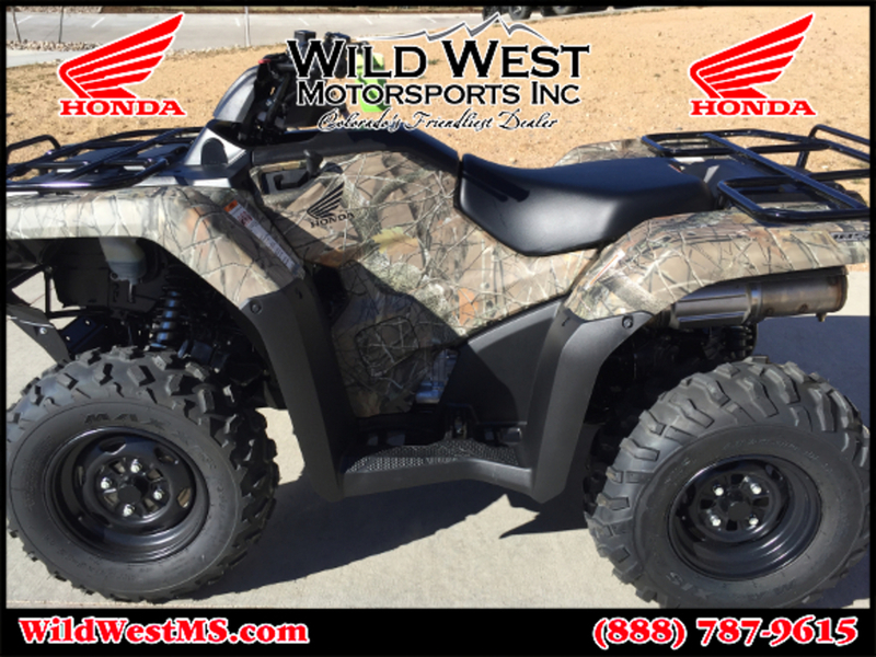 2016 Honda FourTrax Rancher 4X4 Automatic DCT IRS H