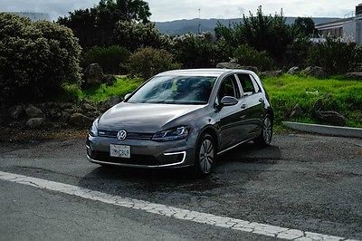 2016 Volkswagen e-Golf SEL Premium 2016 Volkswagen e-Golf SEL Premium 3571 Miles Gray 4D Hatchback 85KW 115HP Elect