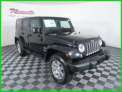 2016 Jeep Wrangler Sahara 4WD Manual V6 Hard Top SUV Navigation 2016 Jeep Wrangler Unlimited 4WD SUV Leather Seats Heated Front Seats 8 Speakers