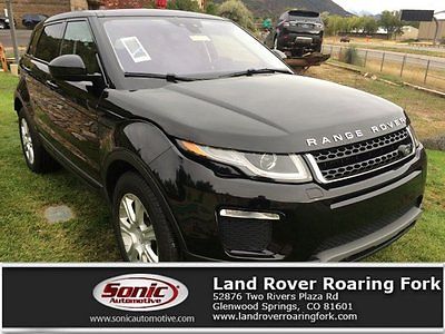 2016 Land Rover Range Rover SE 2016 Land Rover Range Rover Evoque SE 6438 Miles Santorini Black Metallic Sport