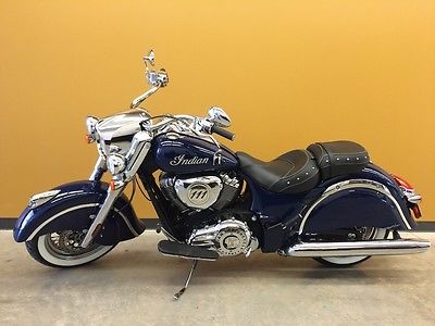 2014 Indian Chief Classic  2014 Springfield Blue Indian Classic ***#15/1901*** Never been owned!!!