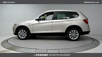 2017 BMW X3 sDrive28i Sports Activity Vehicle sDrive28i Sports Activity Vehicle 4 dr Automatic Gasoline 2.0L 4 Cyl Mineral Sil
