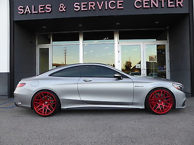 2016 Mercedes-Benz AMG S65 -- 2016 Mercedes-Benz AMG S65  5,650 Miles Magno Alanite Coupe V-12 cyl 7 speed aut
