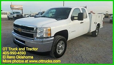 2011 Chevrolet Silverado 2500 Work Truck 2011 Chevrolet 2500HD 4wd Extended Cab Service Utility Bed Truck 6.0L Gas 2500