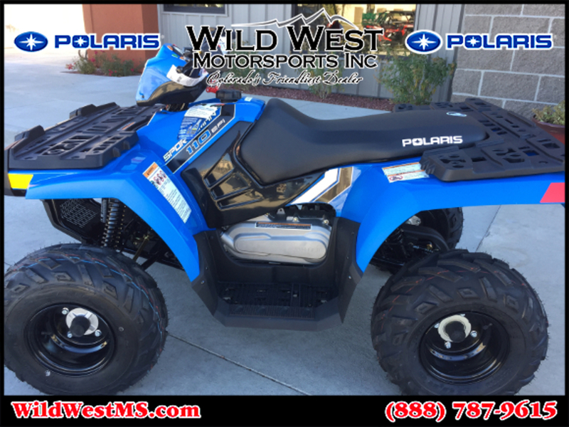 2017 Polaris Sportsman 110 EFI Velocity Blue