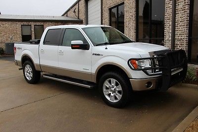 2012 Ford F-150  Oxford White Lariat Plus Off Road Pkg Navigation Moonroof 20s Cooled Seas More!