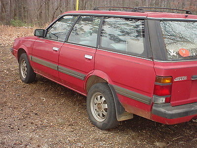 1988 Subaru GL Wagon  1988 Subaru GL Wagon