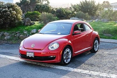 2012 Volkswagen Beetle-New 2.5L 2012 Volkswagen Beetle 2.5L 41806 Miles Red 2D Hatchback 2.5L 170 hp 6-Speed Aut