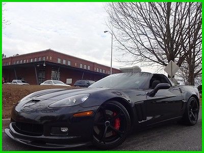 2012 Chevrolet Corvette 100TH ANNIVERSARY CLEAN CARFAX WE FINANCE & TRADE V8 MANUAL MATTE BLACK STRIPES SUEDE RED STITCHING NAVIGATION HEATED SEATS BT