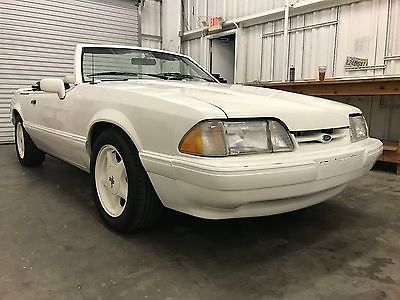 1993 Ford Mustang LX COVERTIBLE 1993 FORD MUSTANG LIMITED CONVERTIBLE 5.0