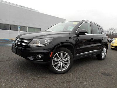 2014 Volkswagen Tiguan SEL 2014 Volkswagen Tiguan SEL 24233 Miles Deep Black Pearl Sport Utility Intercoole