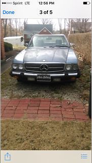 1986 Mercedes-Benz SL-Class  1986 Mercedes 560sl