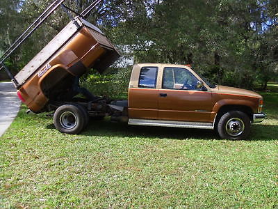 1989 Chevrolet C/K Pickup 1500 ext.cab 1989 chevy dump bed 4wd dually pickup odessa florida