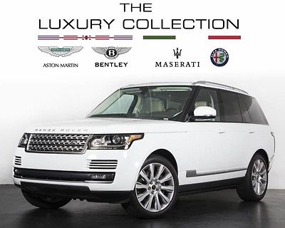 2014 Land Rover Range Rover Supercharged Sport Utility 4-Door 2014 Land Rover Supercharged