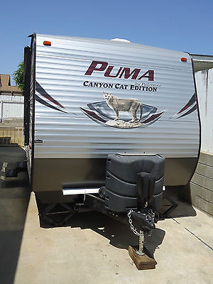 2016 24ft Puma Canyon Cat 21 TUC Toy Hauler