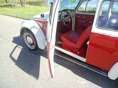 1966 Volkswagen Beetle - Classic RED 1966 BEETLE - GORGEOUS SHOW CAR - 1 FAMILY OWNED CAR -ALL STOCK - ORIGINAL CAR