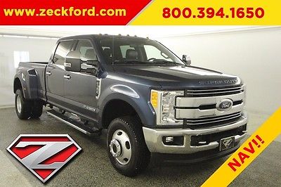 2017 Ford F-350 Lariat 4x4 6.7L V8 Turbo Diesel PowerStroke Automatic 4WD Tow Package Leather XM Aluminum