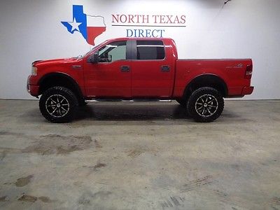 2007 Ford F-150  07 F150 FX4 4x4 Crew Leather Lifted 20 Wheels 35 Tires We Finance Texas