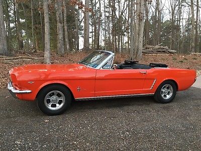 1965 Ford Mustang  1965 Ford Mustang Convertible 289 v8 power top automatic clean MUSTANG classic!