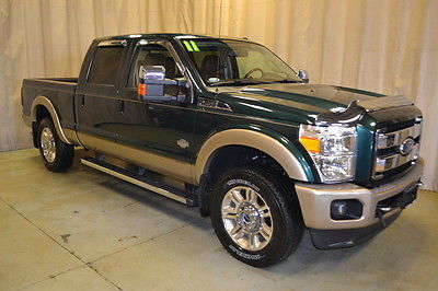 2011 Ford F-250 Lariat 2011 Ford Super Duty F-250 Pickup Lariat 65736 Miles Forest Green Metallic Picku