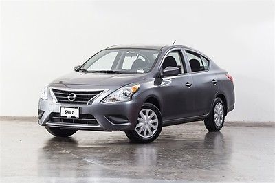 2016 Nissan Versa 1.6 S 2016 Nissan Versa 1.6 S 11292 Miles Grey 4D Sedan 1.6L I4 DOHC 16V 4-Speed Autom