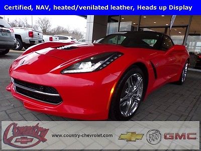 2016 Chevrolet Corvette  2016 Chevrolet Corvette Stingray 3LT call Lamar Davis Int MGR 270-703-8633
