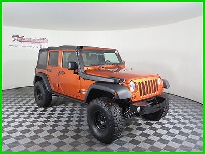 2011 Jeep Wrangler Sport Lifted 4x4 V8 SUV Soft Top Roof Cloth Seats 82746 Miles 2011 Jeep Wrangler Unlimited Sport Lifted 4WD SUV Soft Top Roof