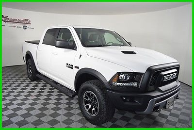 2016 Ram 1500 Rebel 4x4 V8 HEMI Crew Cab Truck Heated Seats 2016 Ram 1500 4WD Crew Cab Towing Package Premium Cloth Backup Camera