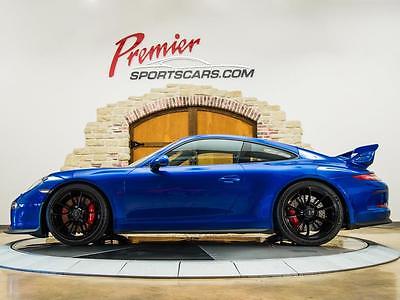 2016 Porsche 911  GT3 Sapphire Blue, Only 4k Miles, Carbon Interior Pkg, Navigation, Stunning!