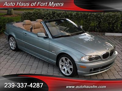 2003 BMW 3-Series Base Convertible 2-Door We Ship Nationwide Fully Serviced Fl Owned Only 57K Miles Premium/Sport