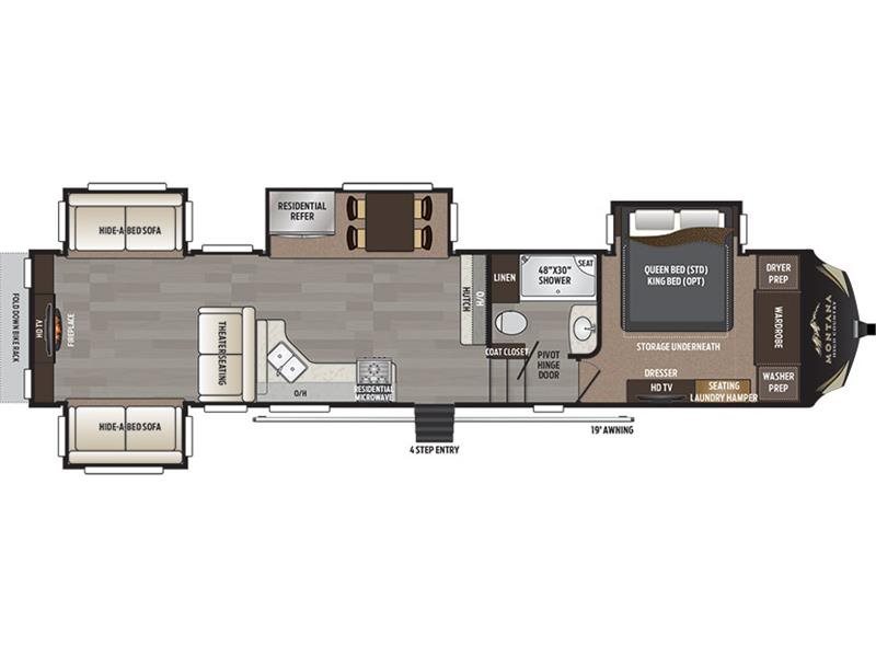 2017 Keystone Montana High Country 379RD