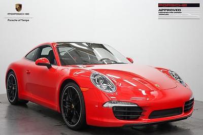 2014 Porsche 911 2dr Cpe Carrera 2014 Porsche 911 2dr Cpe Carrera 17,525 Miles Guards Red 2dr Car 3.4L 7-Speed A/