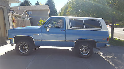 1984 GMC Jimmy SIERRA CLASSIC 1984 GMC FULL SIZE JIMMY / K5 BLAZER 76k ORIGINAL MILES