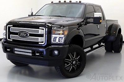 2016 Ford F-350  16 Ford F350 Platinum BDS Level Kit 22 Inch Fuel Wheels Nav Sunroof