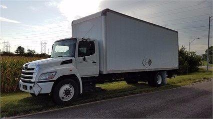 2012 Hino 338  Box Truck - Straight Truck