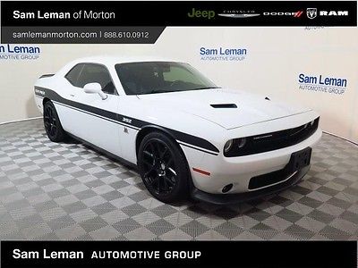 2015 Dodge Challenger 2dr Cpe R/T Scat Pack 2015 Dodge Challenger 2dr Cpe R/T Scat Pack 4700 Miles WHITE Coupe SRT HEMI 6.4L