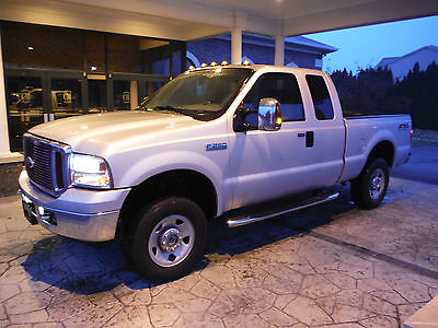 2006 Ford F-250 XLT 2006 FORD F250 XCAB 4X4 SHORT BED HEAVY DUTY 1 OWNER GREAT FOR PLOW TRUCK